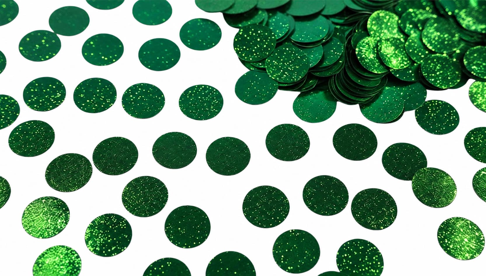 Green Circle Confetti