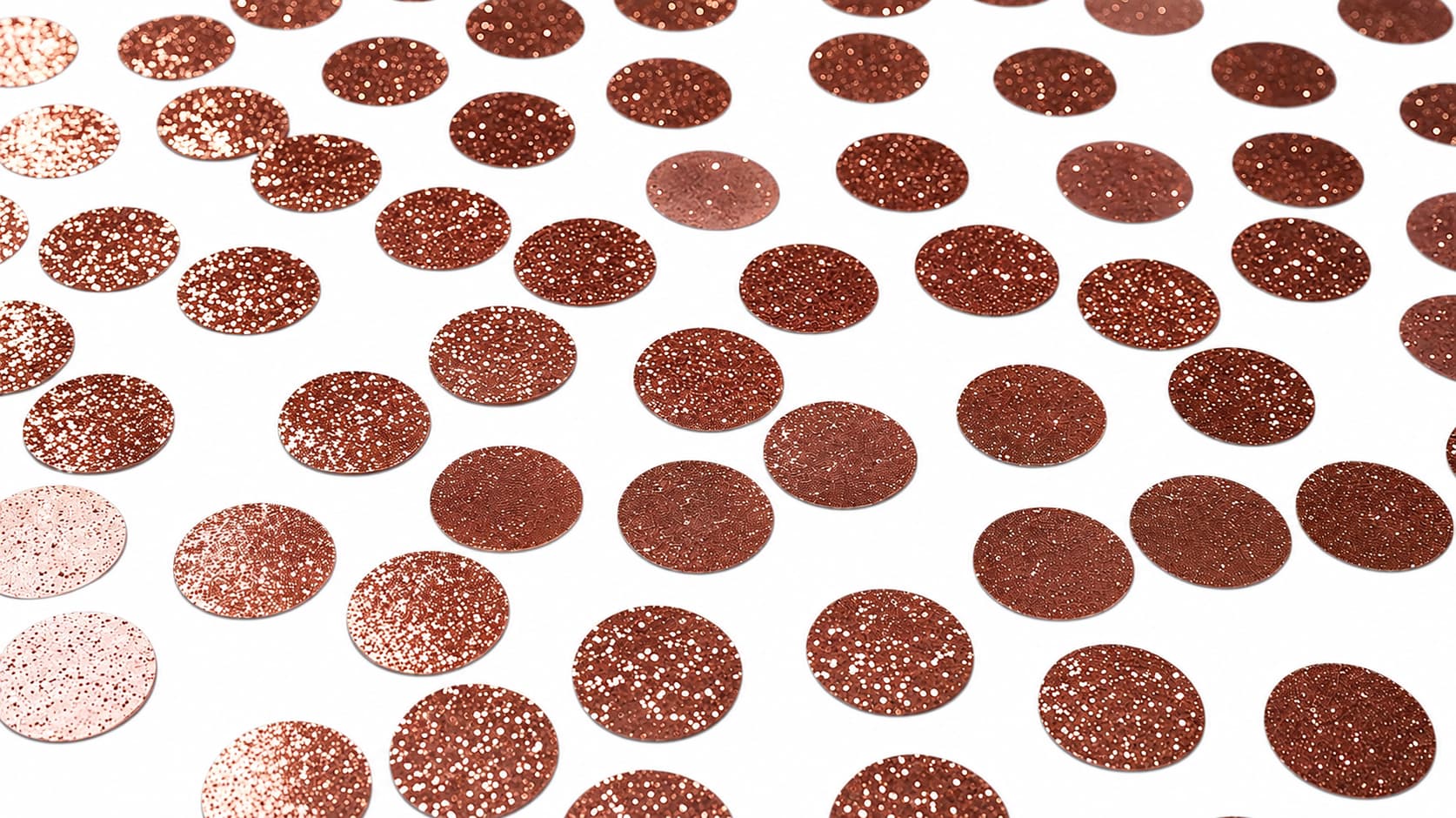 Rose Gold Circle Confetti (1 LB)